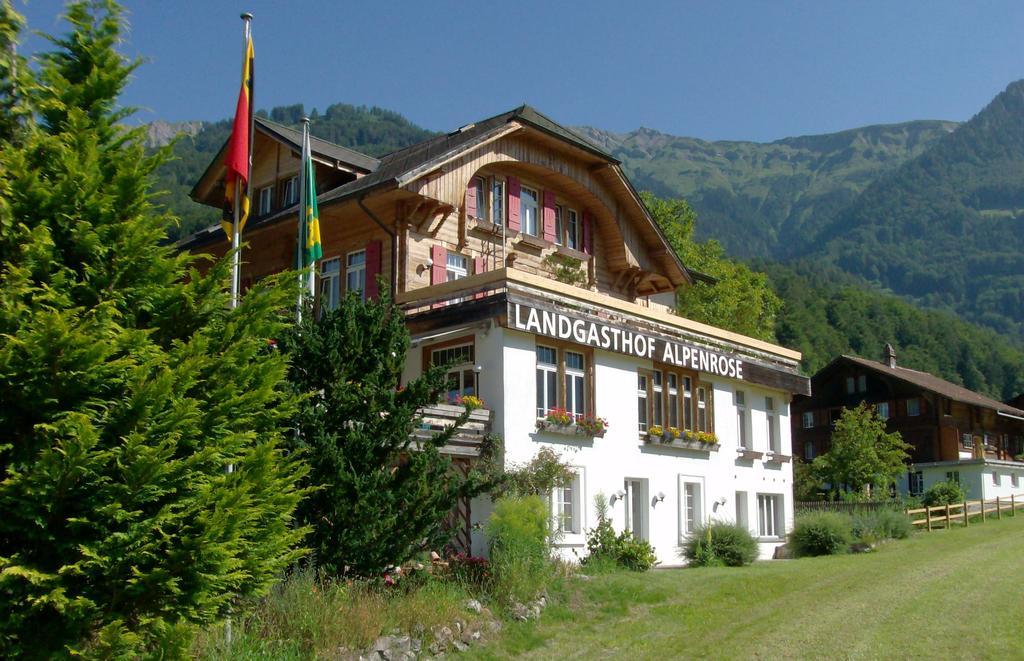 Hotel Alpenrose Beim Ballenberg Hofstetten bei Brienz Ngoại thất bức ảnh